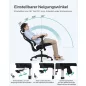   SONGMICS OBN064B01 Ergonomikus Hálós Irodai Szék Állítható Deréktámasszal Fekete