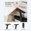 SONGMICS OBN064B01 Ergonomikus Hálós Irodai Szék Állítható Deréktámasszal Fekete