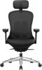 SONGMICS OBN065B01 Ergonomikus Állítható Irodai Szék Hálós Háttámlával - Fekete