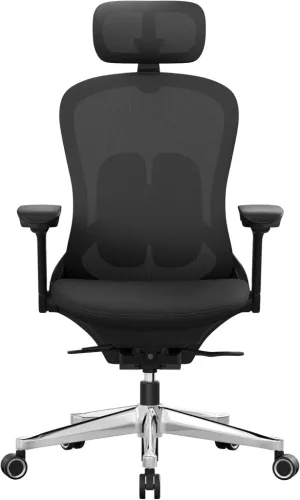 SONGMICS OBN065B01 Ergonomikus Állítható Irodai Szék Hálós Háttámlával - Fekete