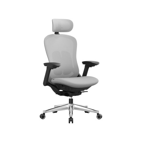SONGMICS Ergonomikus Irodai Szék Premium Vászon Galambszürke
