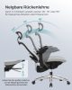 SONGMICS Ergonomikus Irodai Szék Premium Vászon Galambszürke