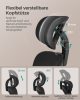SONGMICS Ergonomikus Irodai Szék Magas Háttámlával Fekete