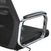 SONGMICS Ergonomikus Hálós Irodai Szék Fejtámasszal Fekete