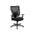 SONGMICS Ergonomikus Hálós Irodai Szék Állítható Deréktámasszal Fekete