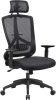 SONGMICS Ergonomikus Irodai Szék Állítható Fejtámlával Fekete