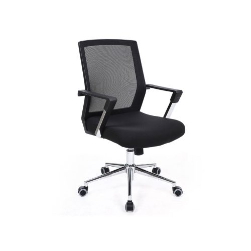 SONGMICS Ergonomikus Hálós Irodai Szék Fekete