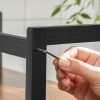 SONGMICS Rusztikus 2-szintes Fűszertartó Állvány Bambusz Kerettel
