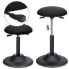 SONGMICS Aktív Ülőszék Állítható Magasságú Ergonomikus Munkaszék Fekete