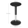 SONGMICS Ergonomikus Állítható Magasságú Billenő Szék Fekete