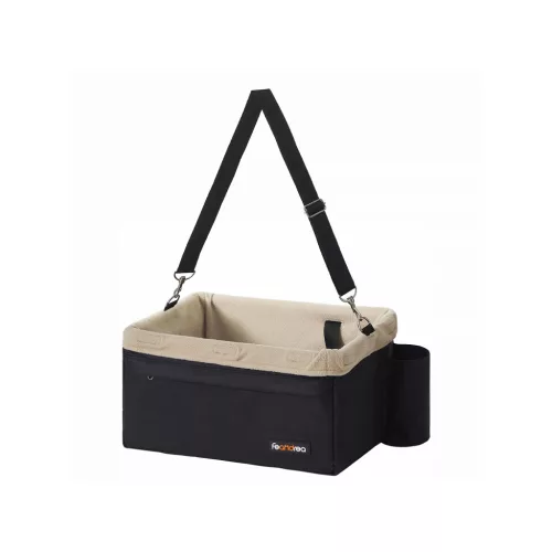 FEANDREA PBS042B01 Kisállat Autós Ülés Fekete-Bézs