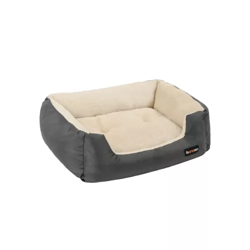 FEANDREA Prémium Kutyafekhely Megfordítható Párnával Sötétszürke