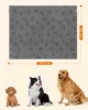 Feandrea Vízálló Kutya Takaró XXL Sherpa Fleece Anyagból Nagy és Extra Nagy Kutyáknak 203 x 152 cm Szürke