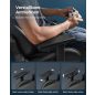 SONGMICS RCG070C01 Ergonomikus Gamer Szék Lábtartóval Fekete-Zöld