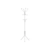 SONGMICS RCR19W álló fogas 182 cm fém krémfehér 12 akasztóval