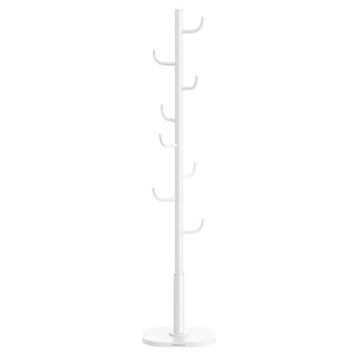 SONGMICS HOME Kaktusz Formájú Álló Fogas Felhőfehér 175 cm