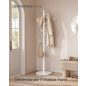SONGMICS HOME Kaktusz Formájú Álló Fogas Felhőfehér 175 cm
