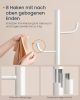 SONGMICS HOME Kaktusz Formájú Álló Fogas Felhőfehér 175 cm