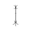 SONGMICS Elegáns Fém Ruhafogas Állvány 12 Akasztóval 176 cm Fekete