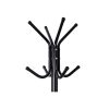 SONGMICS Elegáns Fém Ruhafogas Állvány 12 Akasztóval 176 cm Fekete
