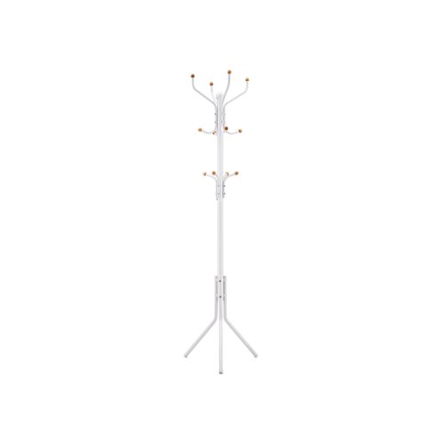 SONGMICS Elegáns Fém Ruhafogas Krémfehér 182 cm