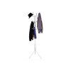 SONGMICS Elegáns Fém Ruhafogas Krémfehér 182 cm