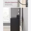VASAGLE fésülködőasztal LED világítással állítható fényerővel tükörrel fekete