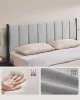 VASAGLE ágykeret 160 x 200 cm kárpitozott fejtámlával acél ágyrács 500 kg teherbírás galamb szürke