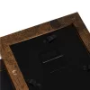 SONGMICS Rusztikus Fa Kollázs Képkeret 10 db 10x15 cm-es Fotóhoz