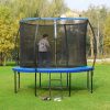 SONGMICS Prémium Trambulin Védőszegély, UV-álló PVC Rugótakaró, 183 cm, Kék