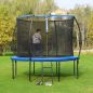 SONGMICS Prémium Trambulin Védőszegély, UV-álló PVC Rugótakaró, 183 cm, Kék