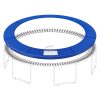 SONGMICS Prémium Trambulin Védőszegély, UV-álló PVC Rugótakaró, 183 cm, Kék