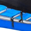 SONGMICS Prémium Trambulin Védőszegély, UV-álló PVC Rugótakaró, 183 cm, Kék