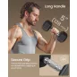   SONGMICS SYL010B01 Hexagonális Kézi Súlyzó Készlet 20 kg Öntöttvas Fekete