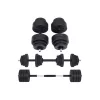 SONGMICS 2-in-1 Állítható Súlyzókészlet 30 kg Fekete
