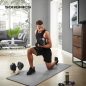 SONGMICS Állítható Öntöttvas Súlyzókészlet 2x25 kg Edzéshez Fekete SYL50BS