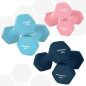 SONGMICS Hatszögletű Súlyzókészlet Állvánnyal - 1-2-3 kg Neoprén Bevonattal