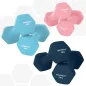   SONGMICS Hatszögletű Súlyzókészlet Állvánnyal - 1-2-3 kg Neoprén Bevonattal