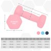 SONGMICS Hatszögletű Súlyzókészlet Állvánnyal - 1-2-3 kg Neoprén Bevonattal