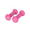 SONGMICS Neoprén Súlyzó Szett Rózsaszín 2x0,5 kg Csúszásmentes Hatszögletű