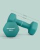 SONGMICS 2 x 3 kg Neoprén Hatszögletű Kézi Súlyzó Szett Otthoni Edzéshez Türkiz