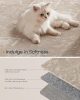 SONGMICS HOME Boho Stílusú Cappuccino Bézs Szőnyeg Csúszásgátló Réteggel