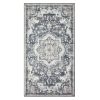 SONGMICS HOME Vintage Stílusú Szőnyeg Galambszürke Mosható Csúszásmentes 80 x 150 cm