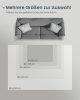 SONGMICS HOME Vintage Stílusú Szőnyeg Galambszürke Mosható Csúszásmentes 80 x 150 cm