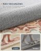 SONGMICS HOME Vintage Stílusú Cappuccino Bézs Szőnyeg Csúszásmentes Felülettel