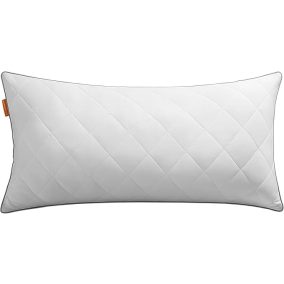   SONGMICS HOME Kétoldalas Párna 80x40 cm Hűsítő-Puha Borítással Felhőfehér