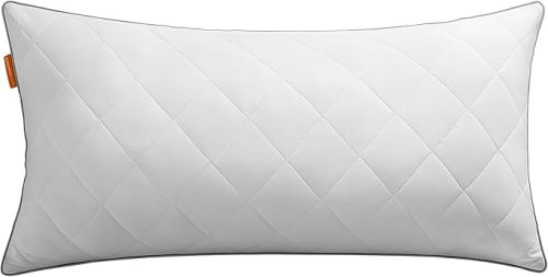 SONGMICS HOME Kétoldalas Párna 80x40 cm Hűsítő-Puha Borítással Felhőfehér