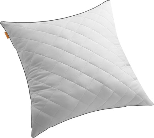 SONGMICS HOME Kétoldalas Párna 80x80 cm Hűsítő-Puha Galambszürke