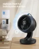 SONGMICS XFC001B1EU asztali ventilátor LED kijelzővel távirányítóval 70° oszcillációval 8 sebességgel fekete