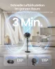 SONGMICS XFC002B1EU állóventilátor távvezérlővel 120° és 135° oszcillációval 15 sebességgel tintafekete